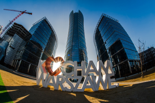 Modern Warsaw.