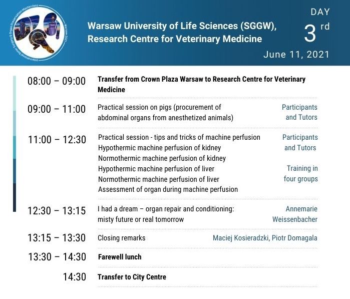 Programme - day 3rd, March 26, 2021